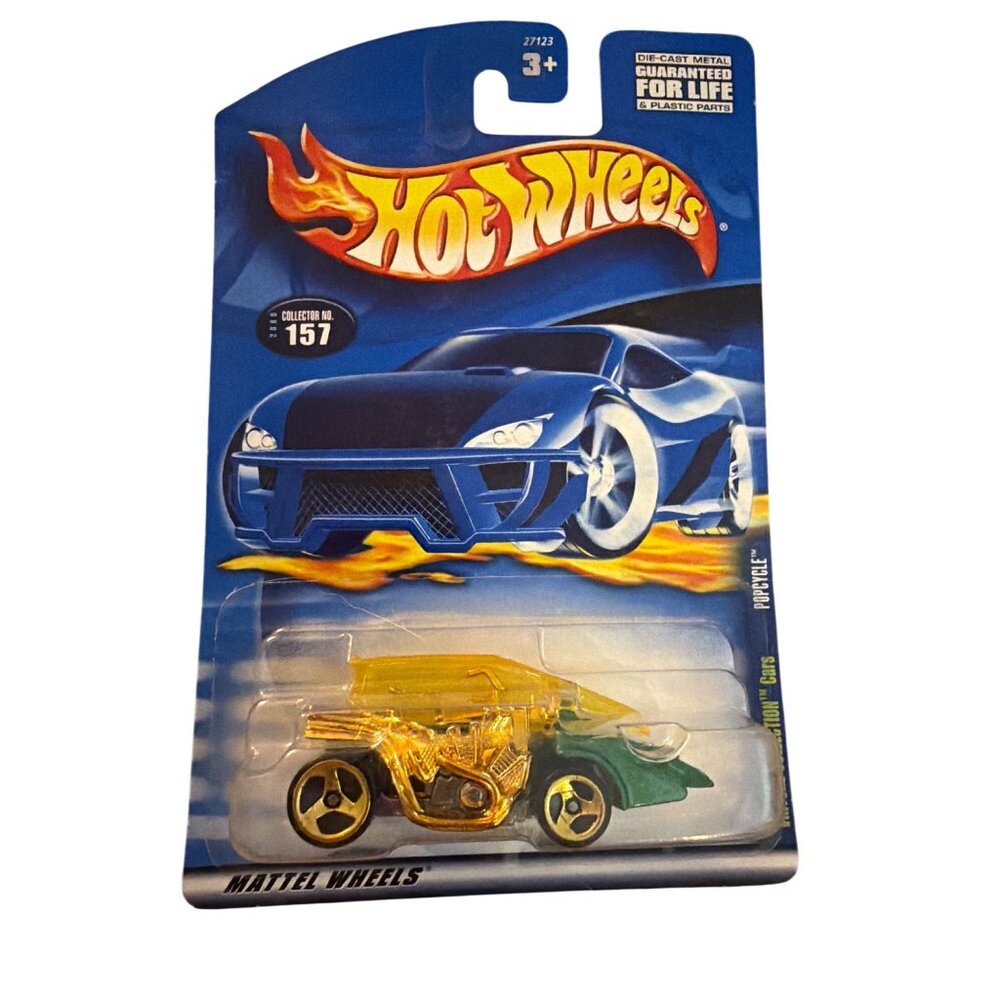 Hot Wheels Popcycle Die-Cast Metal Virtual Collection Car #157 New In Package
